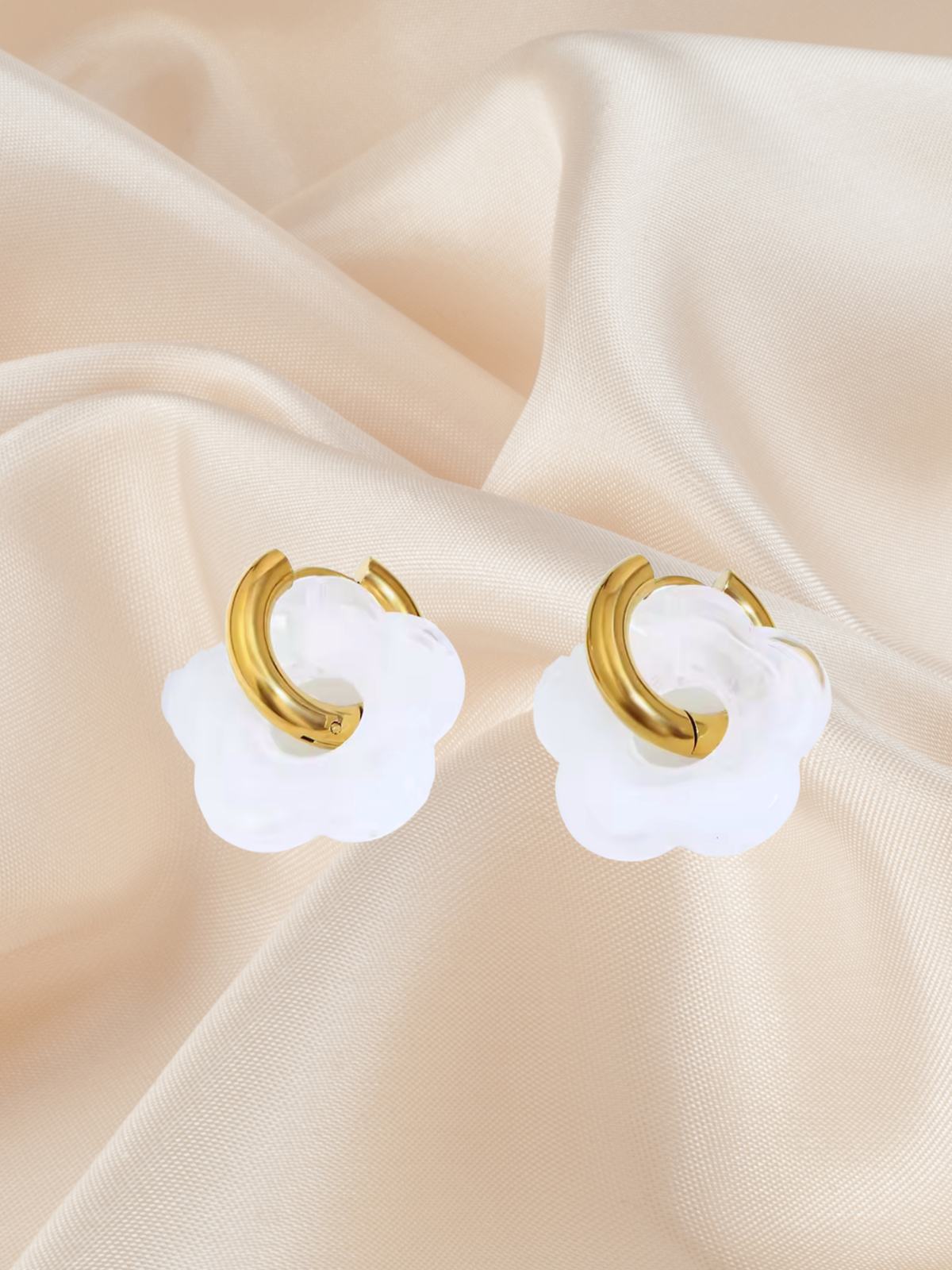 MIDI Flower Power Hoop Dangle
