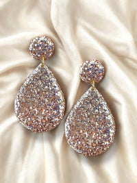 Large Dangle Vintage Champagne