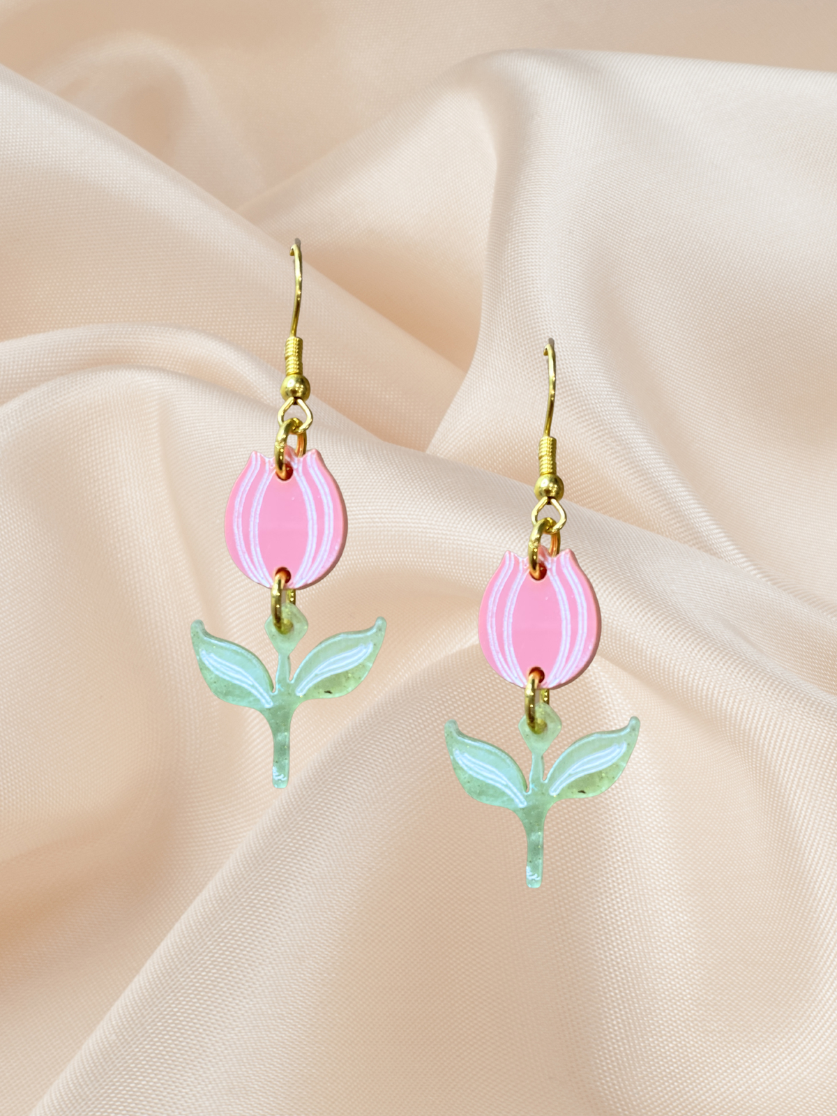 Mini Tulip Dangle Pink