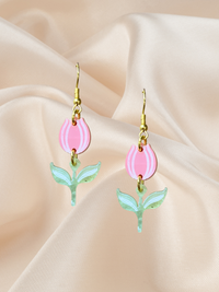 Mini Tulip Dangle Pink
