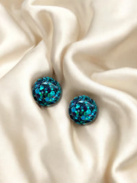 1.5cm Studs Siren Noir