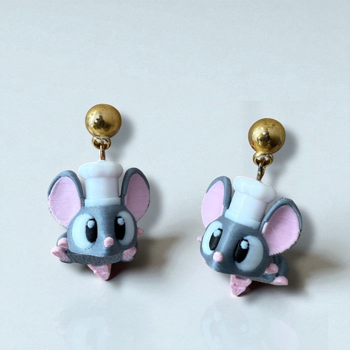 3D Chef Mouse Dangles