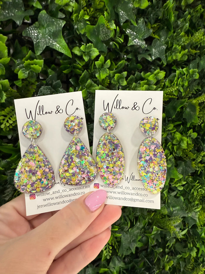 MIDI teardrop Dangle Rainbow Paddle Pop.