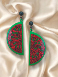 WATERMELON DANGLES GLITTER