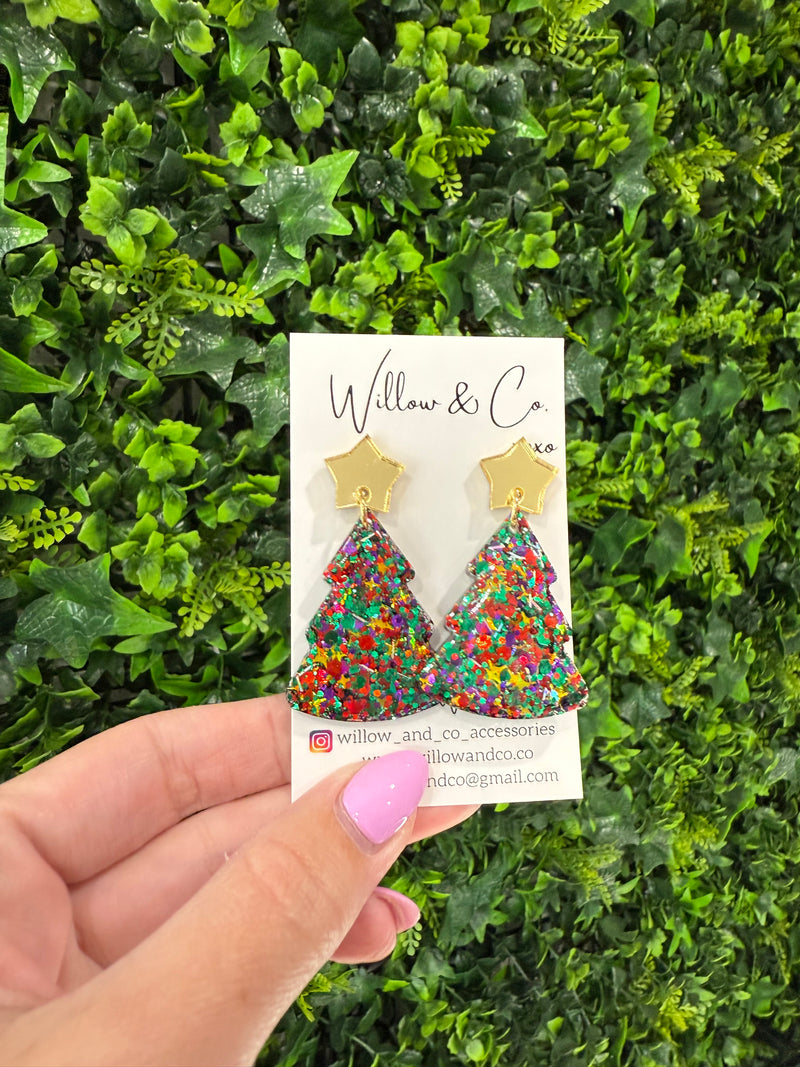 Large Christmas Tree Dangle Celebration