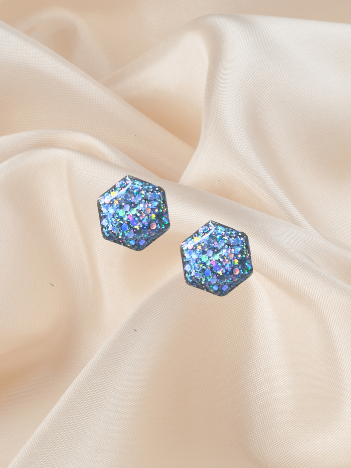 1.5 Hex Stud Fine Kaleidoscope