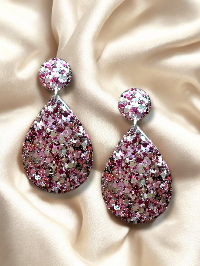 Large Dangle Rosé Twilight