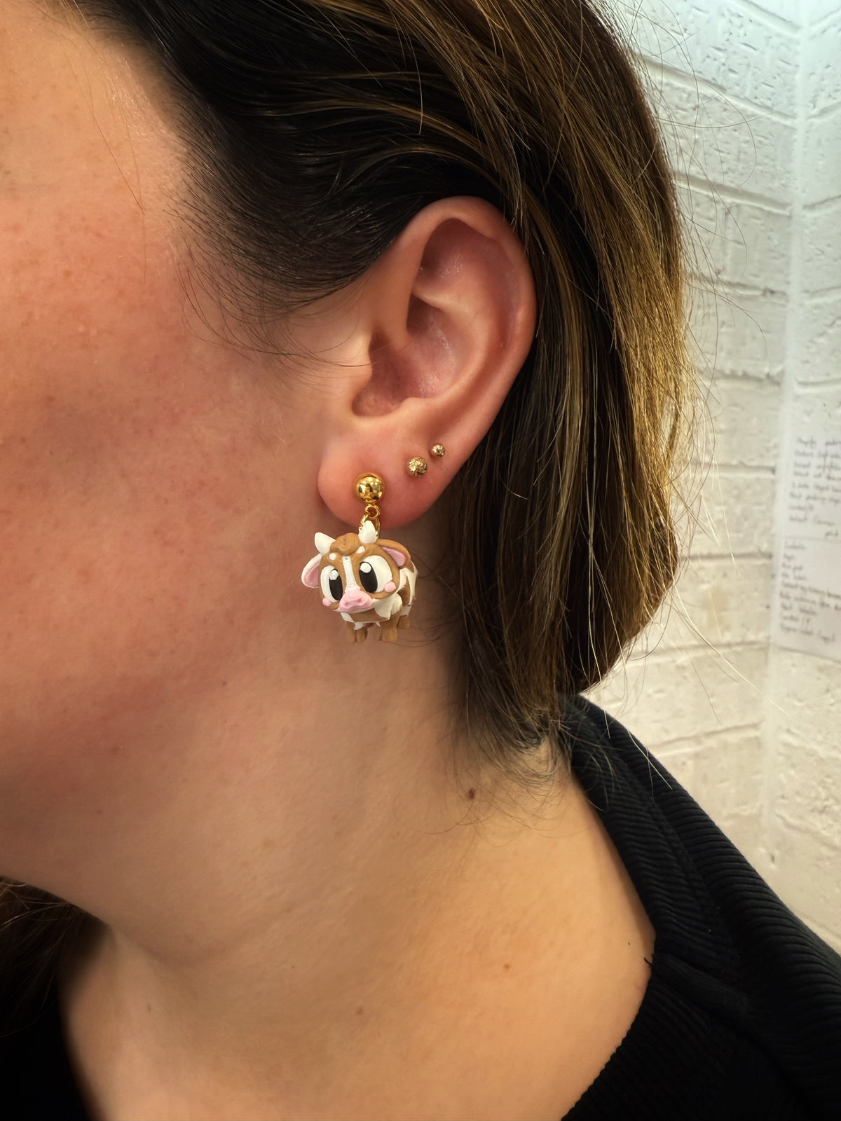3D Highland Cow Dangle