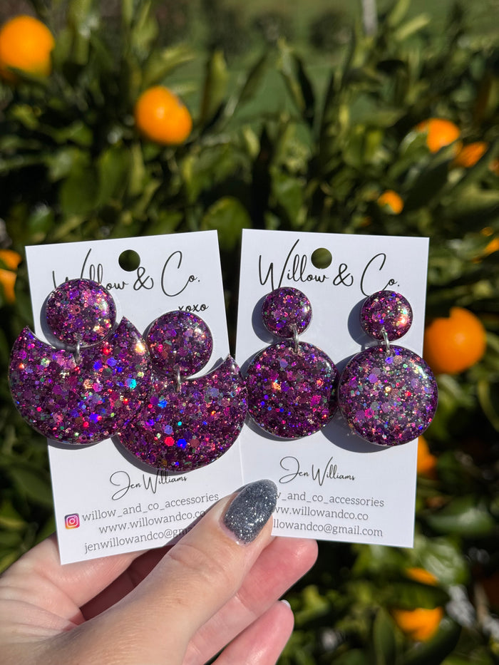 Midi Dangle Radiant Orchid