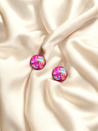 MINI Studs Bubblegum Pink