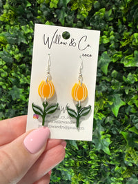 Mini Tulip Dangle Yellow