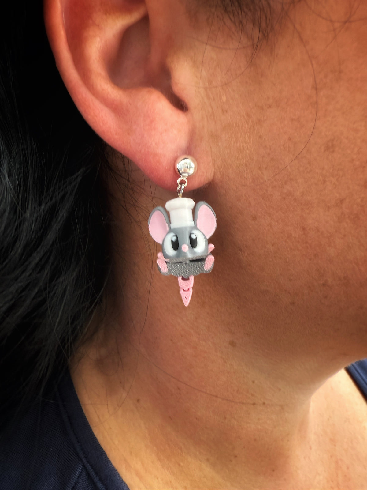 3D Chef Mouse Dangles