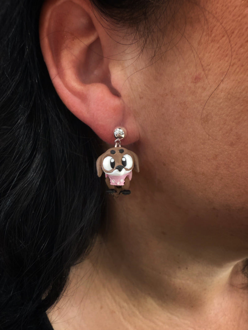 3D Dachshund Dangle