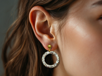 MIDI Hoop Dangle Golden Hour