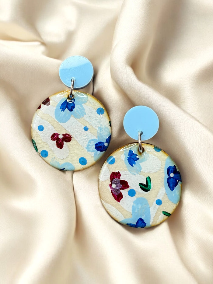MIDI Handpainted Bloom Light Dangles