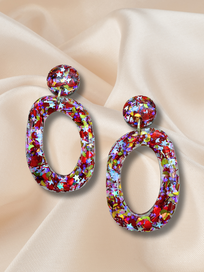 Large Organic Hoop Wonderland