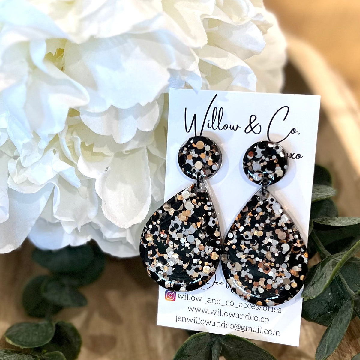 ✨ Luminous Gold + Luxe Leopard Dangle Duo – Now with BONUS Mini Studs