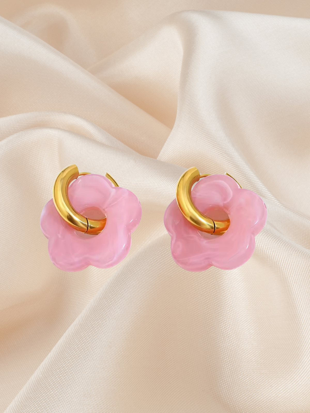 MIDI Flower Power Hoop Dangle