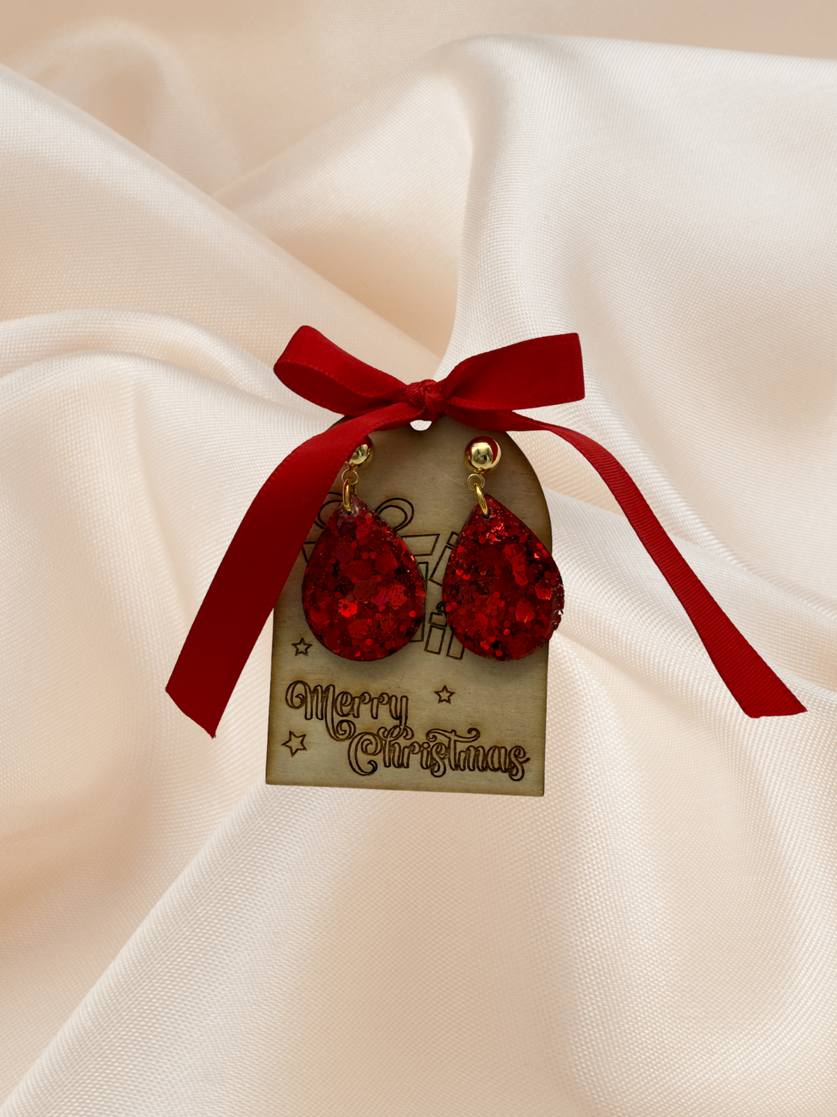 Gift Tag Wooden Small Arch