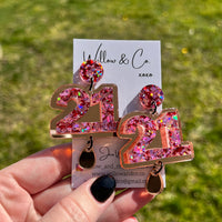 21 XL Birthday Dangles