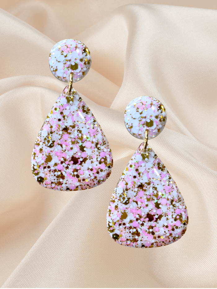 MIDI Teardrop Dangle Golden Blush