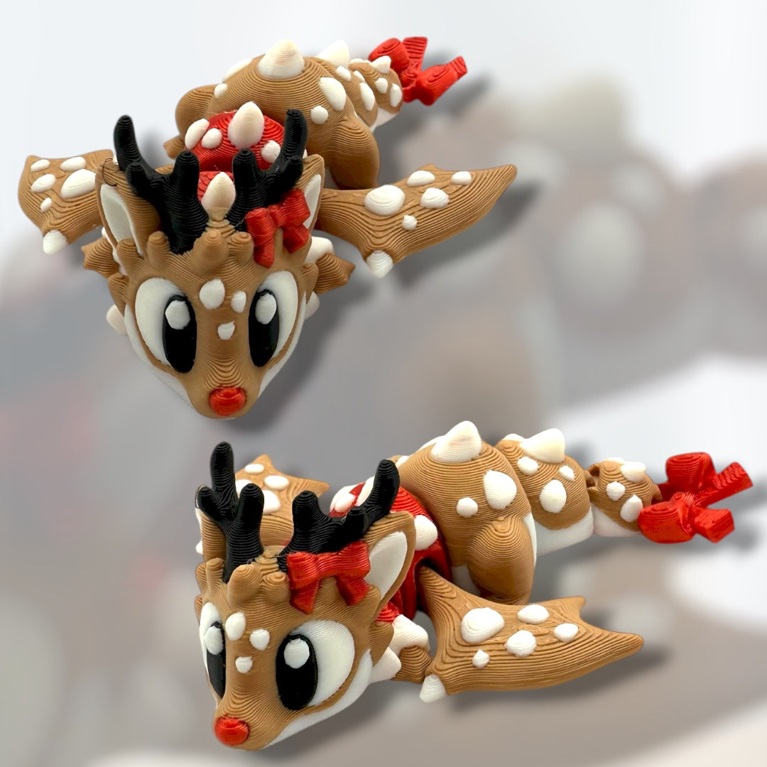 Reindeer Dragon Fidget Pal