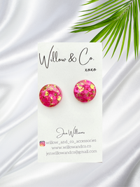 1.5cm Studs Radiant Lotus