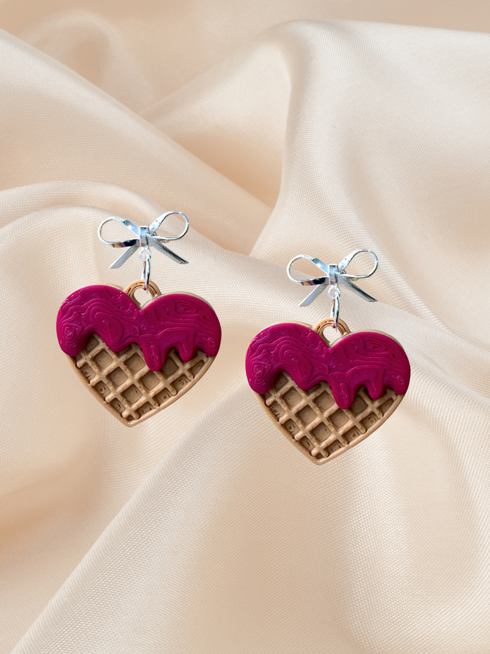 3D Printed Waffle Heart