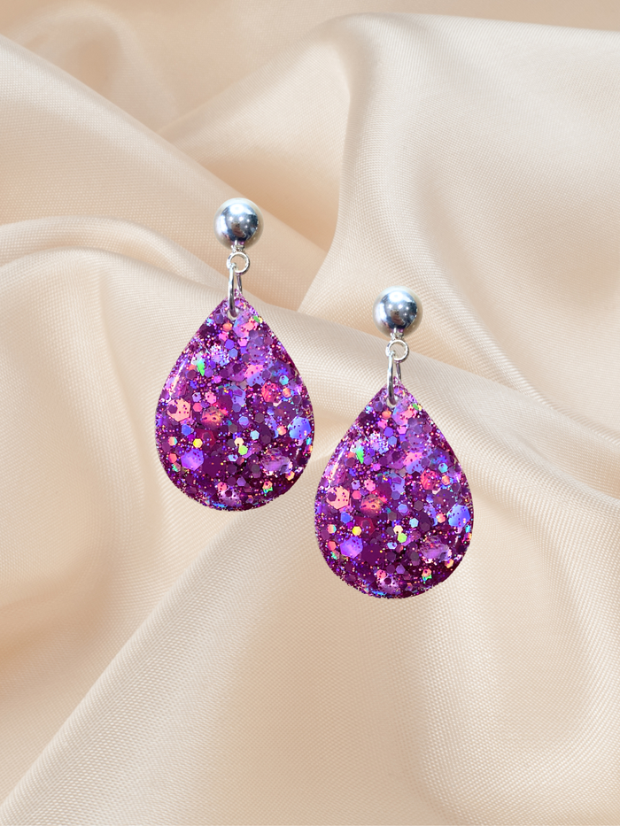 Mini Dangle Prismatic Plum