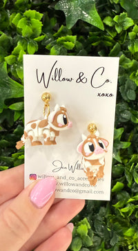 3D Highland Cow Dangle