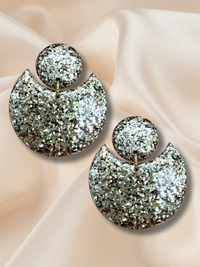 Statement Scoop Dangle Golden Hour