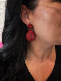 Large Dangle Ruby