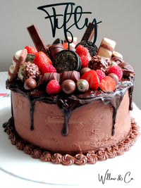 Fifty Cake Topper