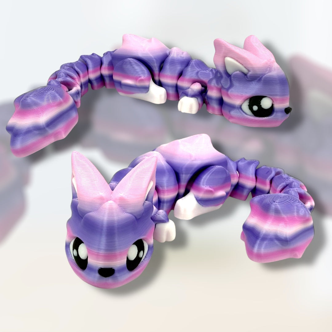 3D Zumi Mythical Fox Fidget Pal