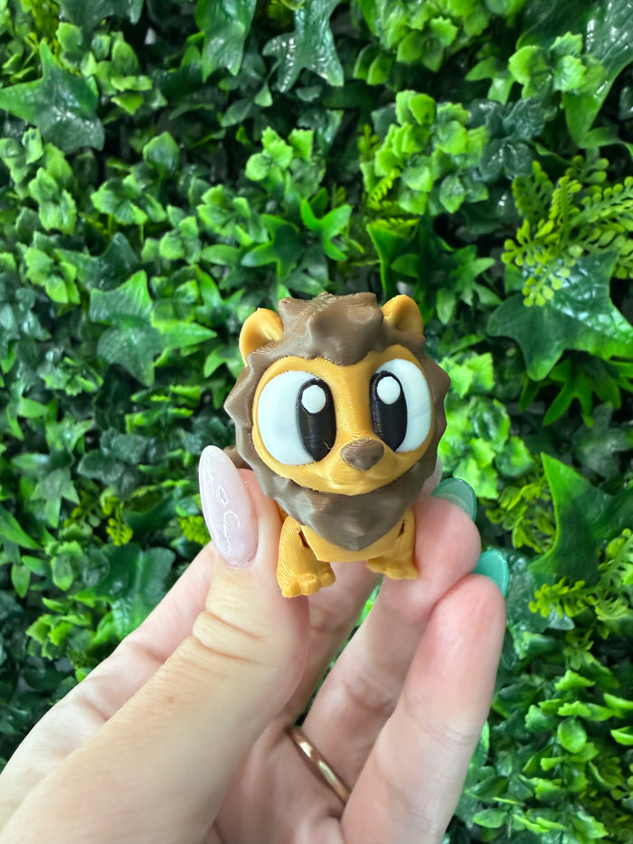 3D Lion Fidget Pal