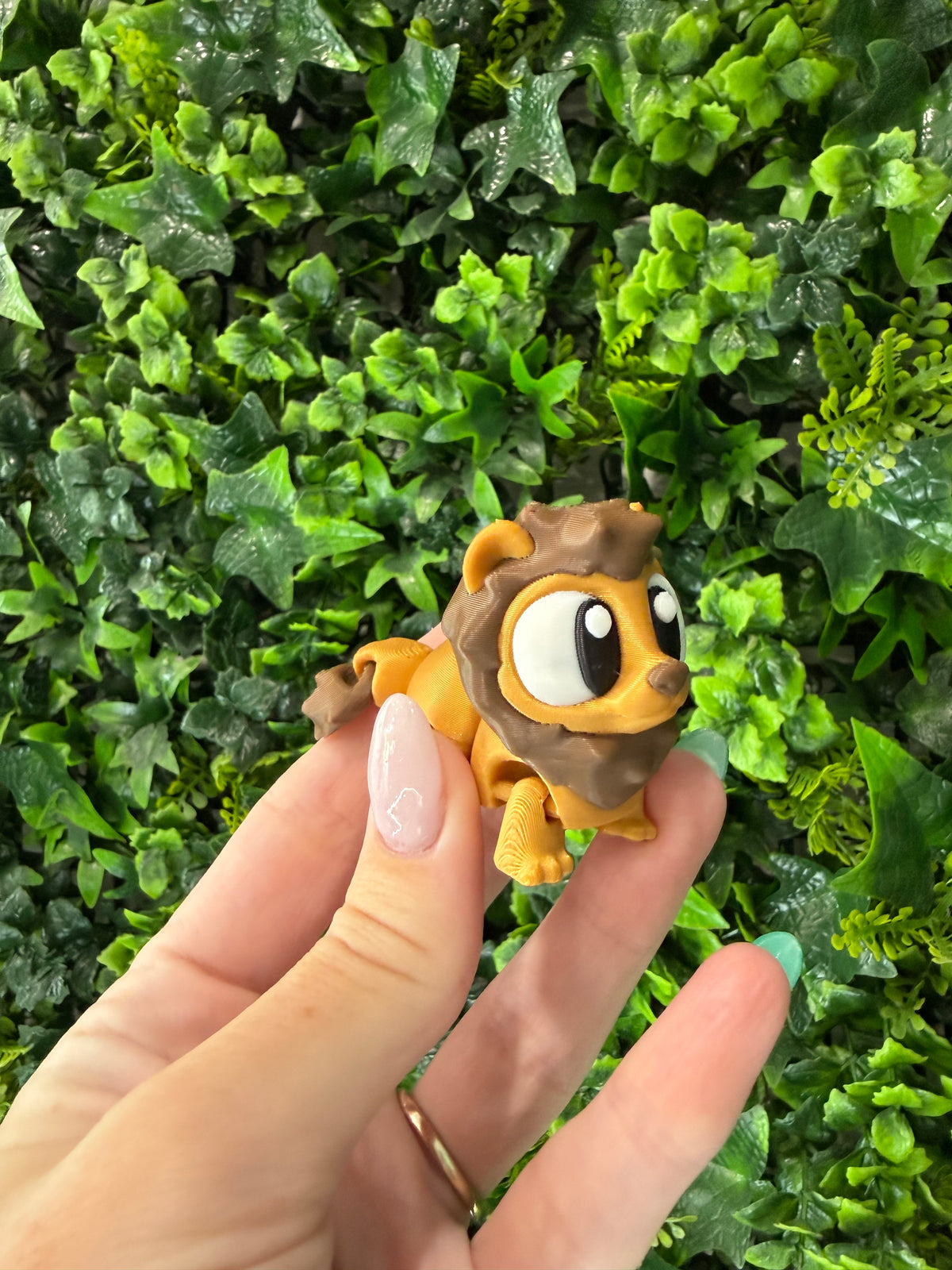 3D Lion Fidget Pal