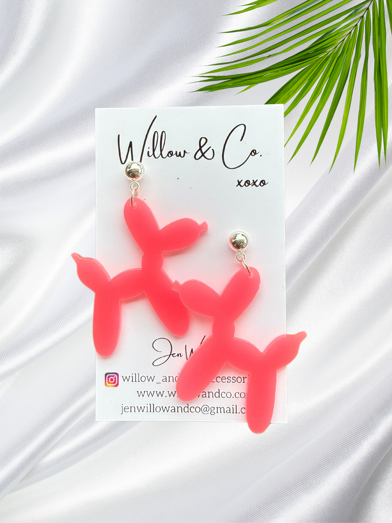 BALLOON PUPPY DANGLE WATERMELON