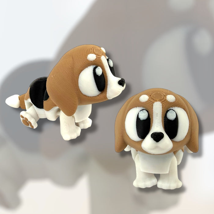 3D Beagle Fidget Pal