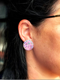 MAXI Stud Sugar Plum Sparkle