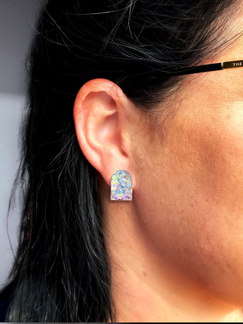 ARCH Stud Coral Glow