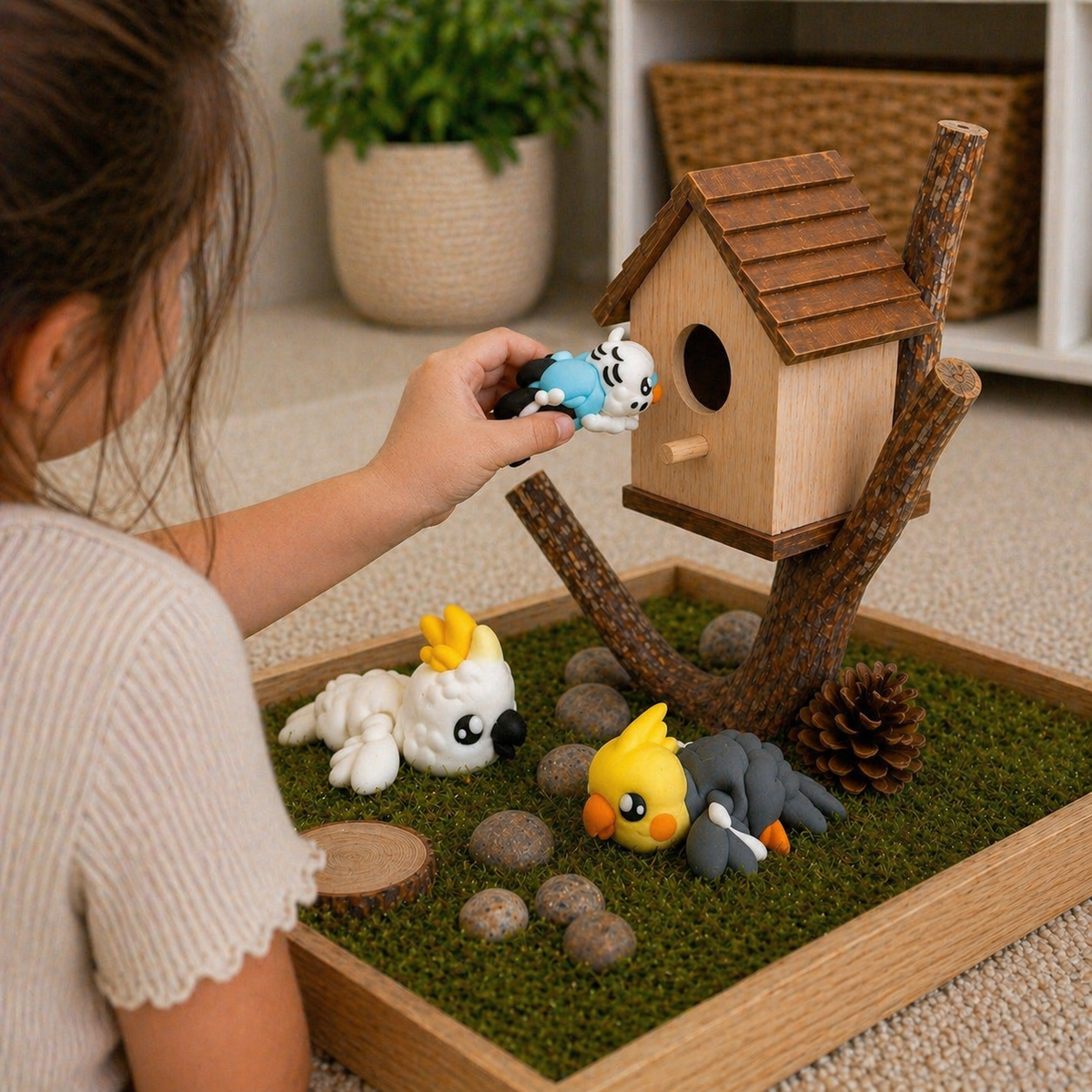 3D Budgie Fidget Pal