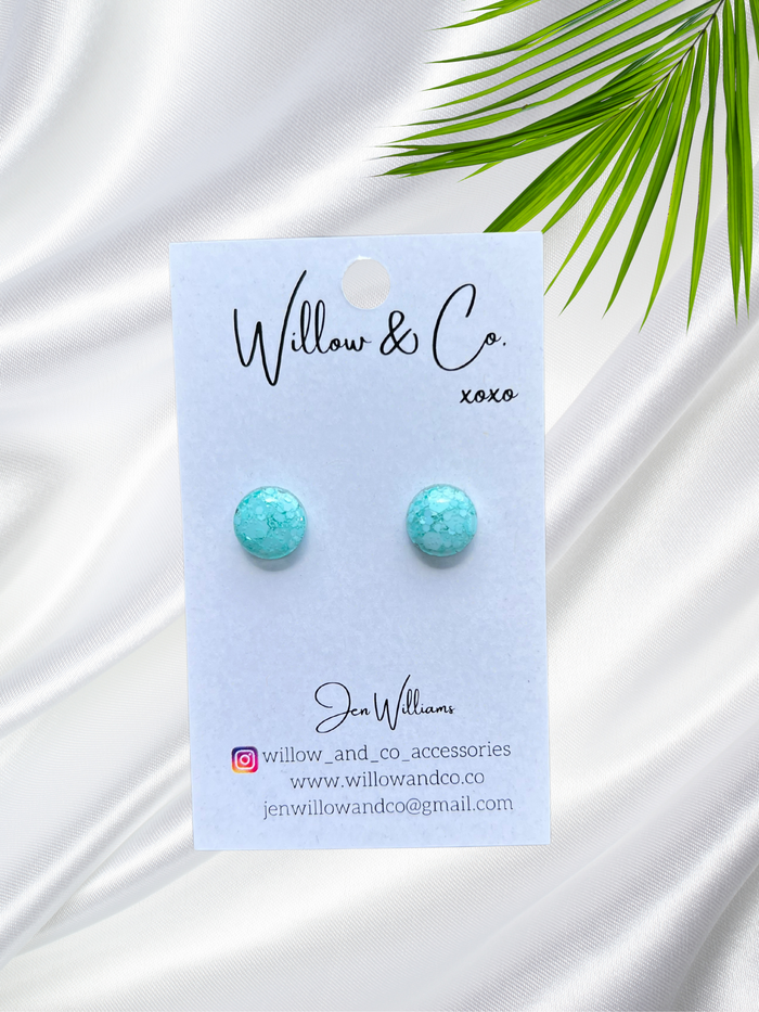 MINI Studs Pastel Mint