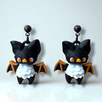 3D Bat Dangles Tangerine
