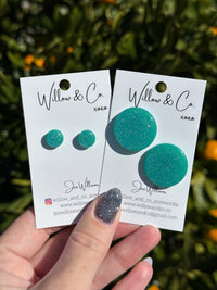 Mini Studs Glacier Glow