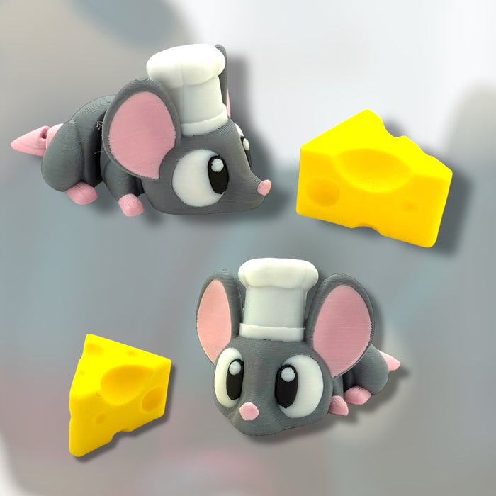 Mouse Fidget Pal with Cheese