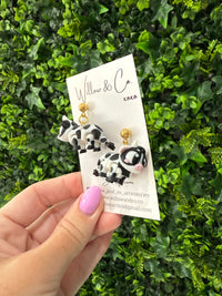 3D Dairy Cow Dangles