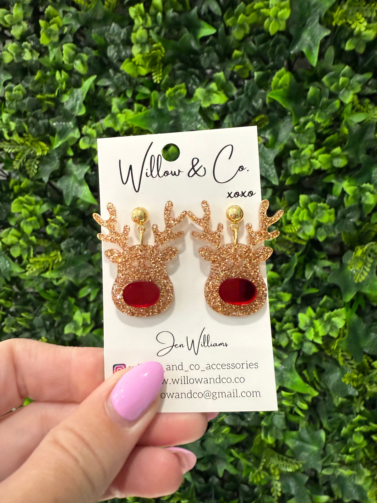 Rudolph Red Nose Reindeer Dangle