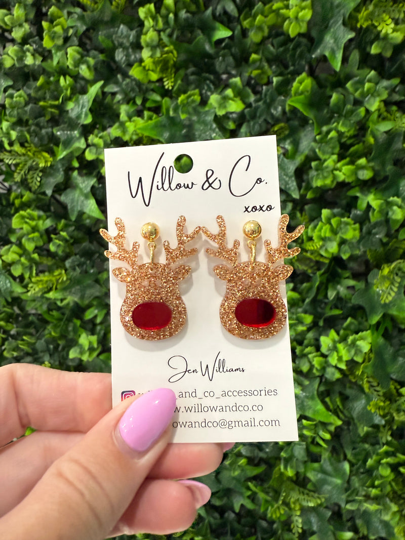 Rudolph Red Nose Reindeer Dangle