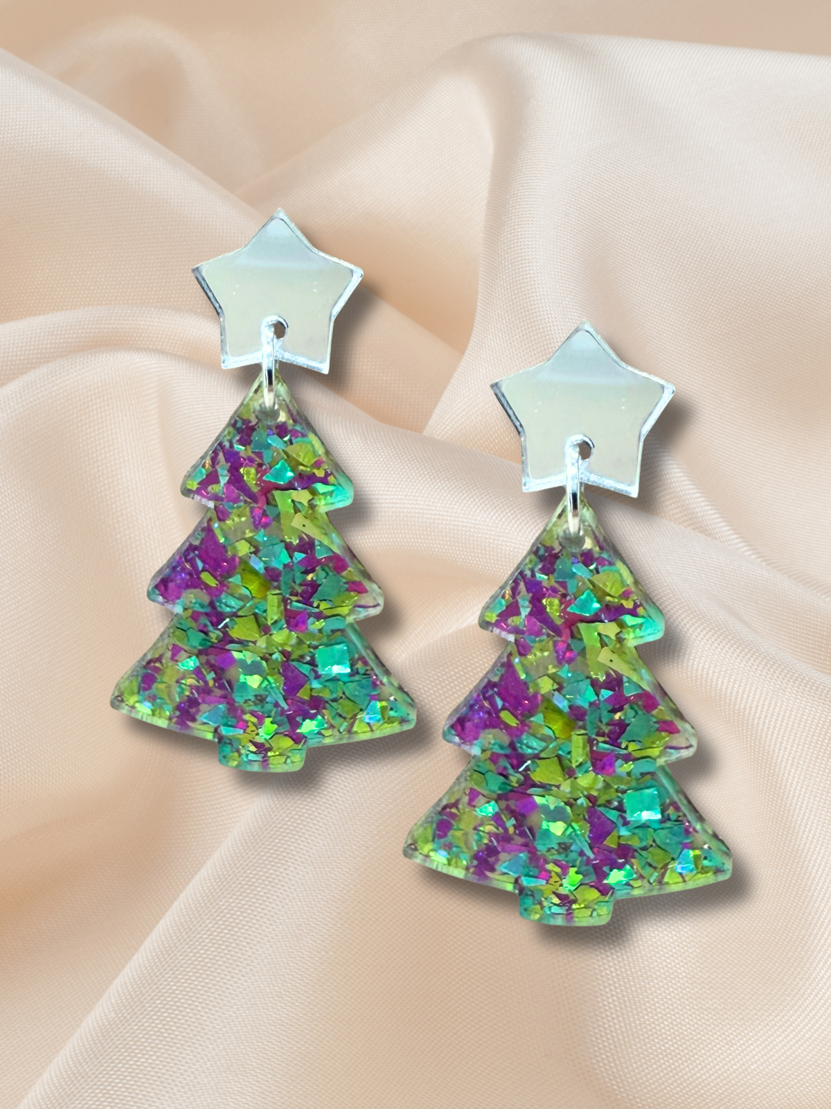 Large Christmas Tree Dangle Green