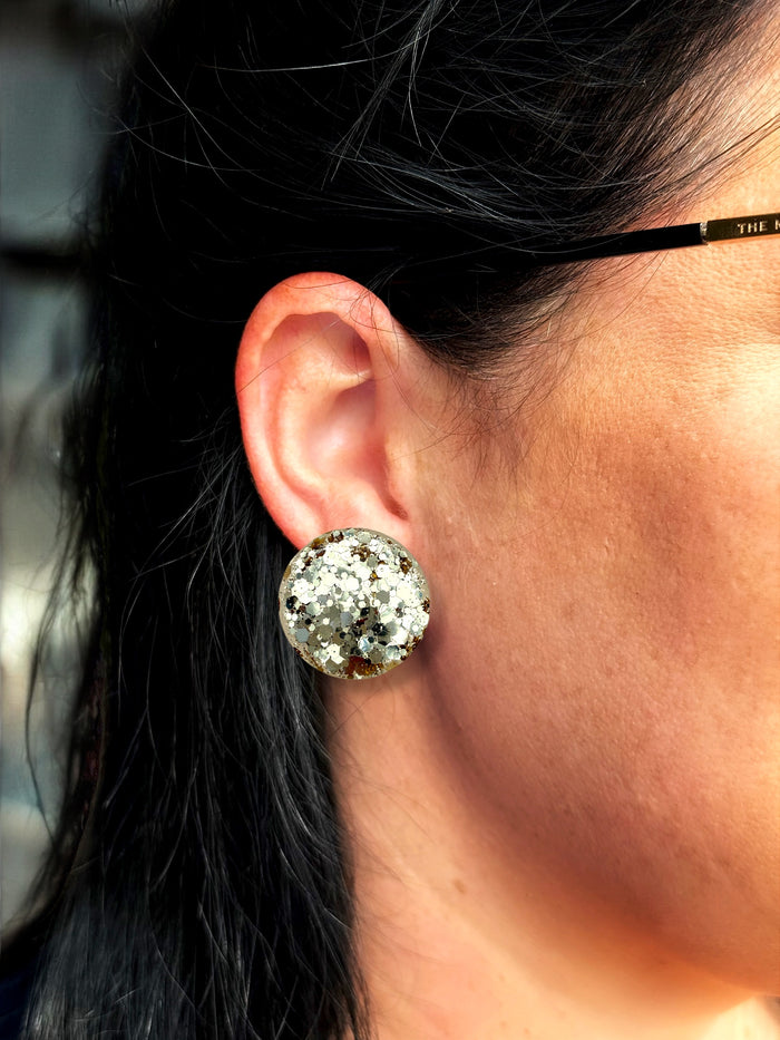 MAXI Studs Luminous Gold